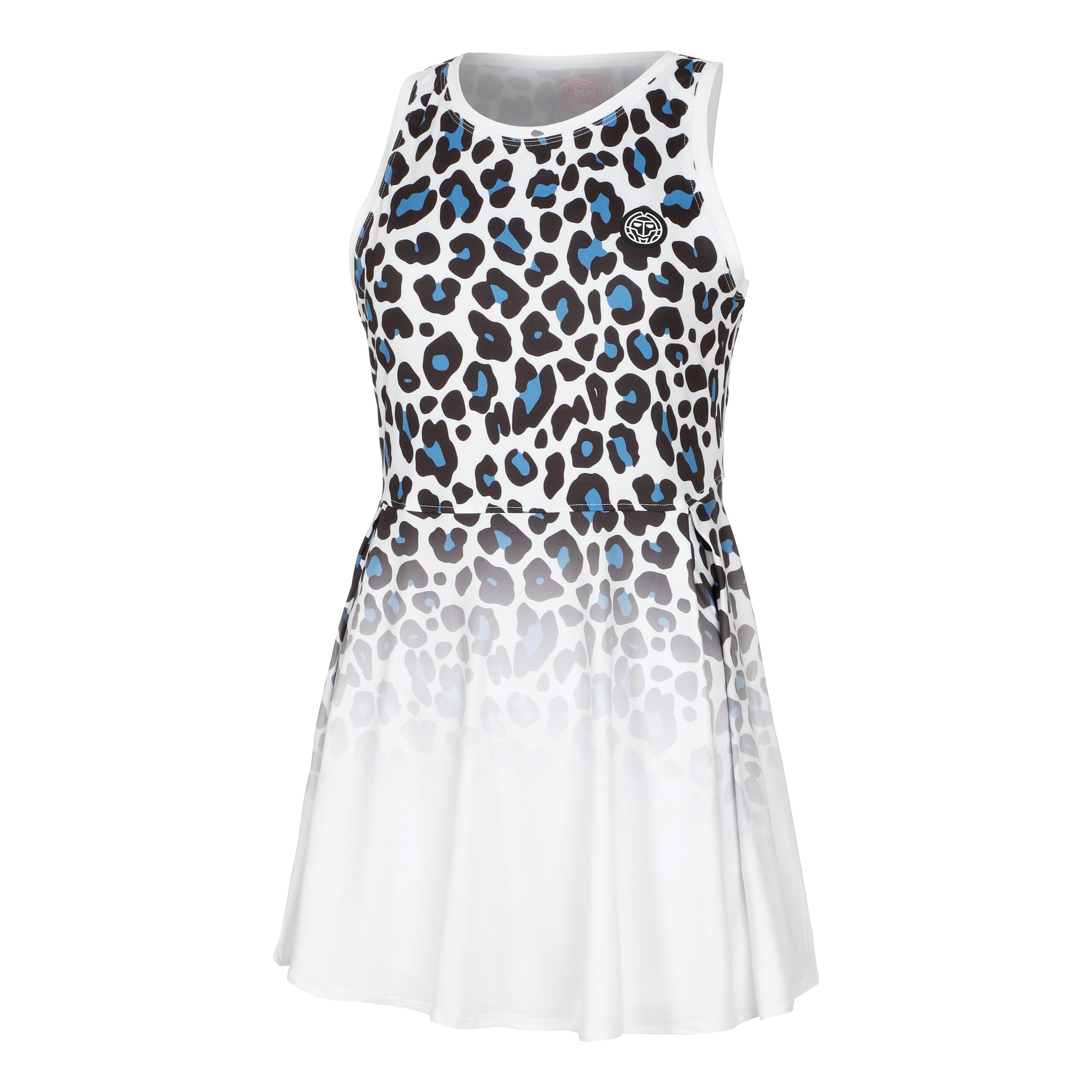 Leoparty Styles 2in1 Kleid Damen - Weiß, Schwarz