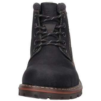 Rieker Schnürstiefelette in schwarz