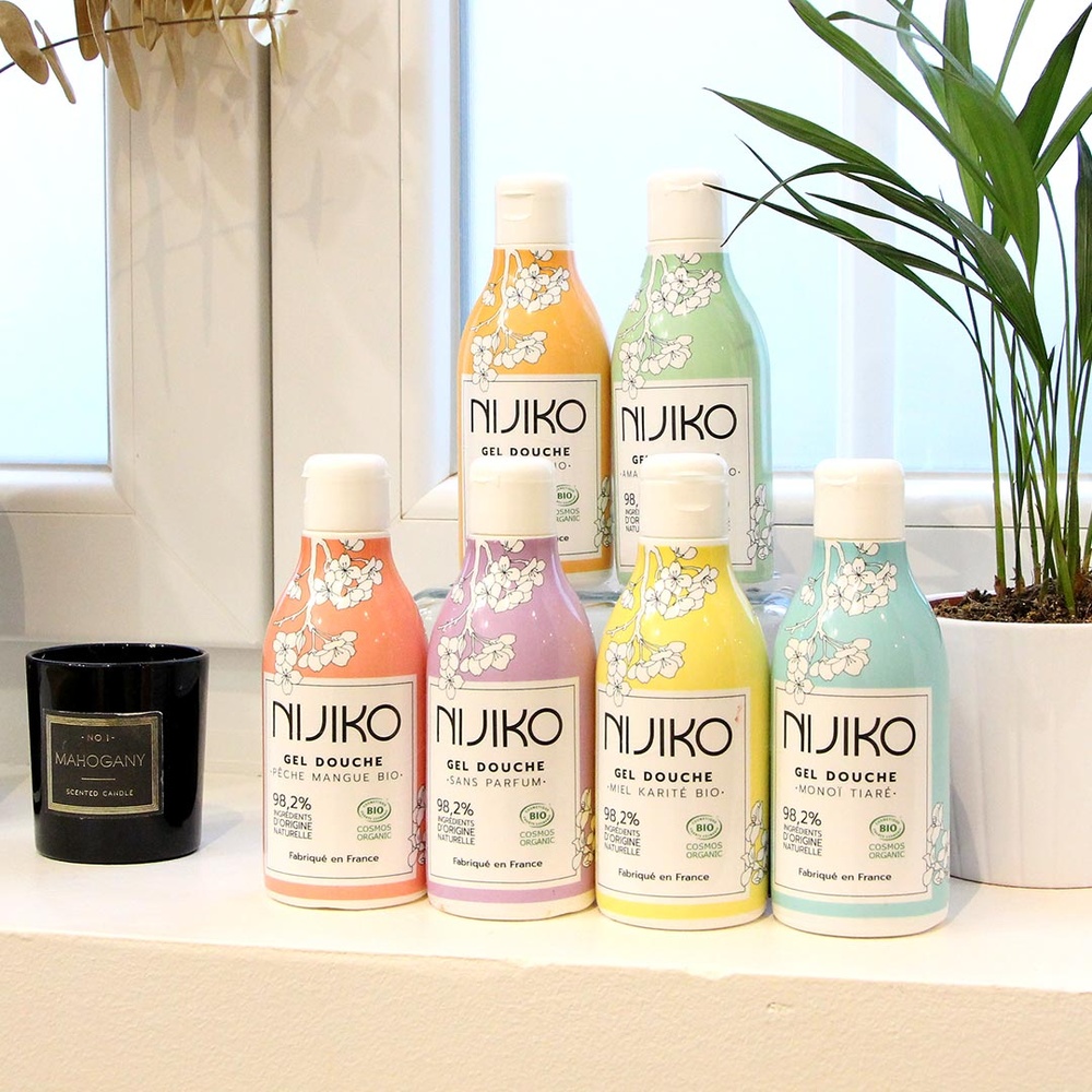 nijiko Gel Douche Bio Miel & Karité Gel douche