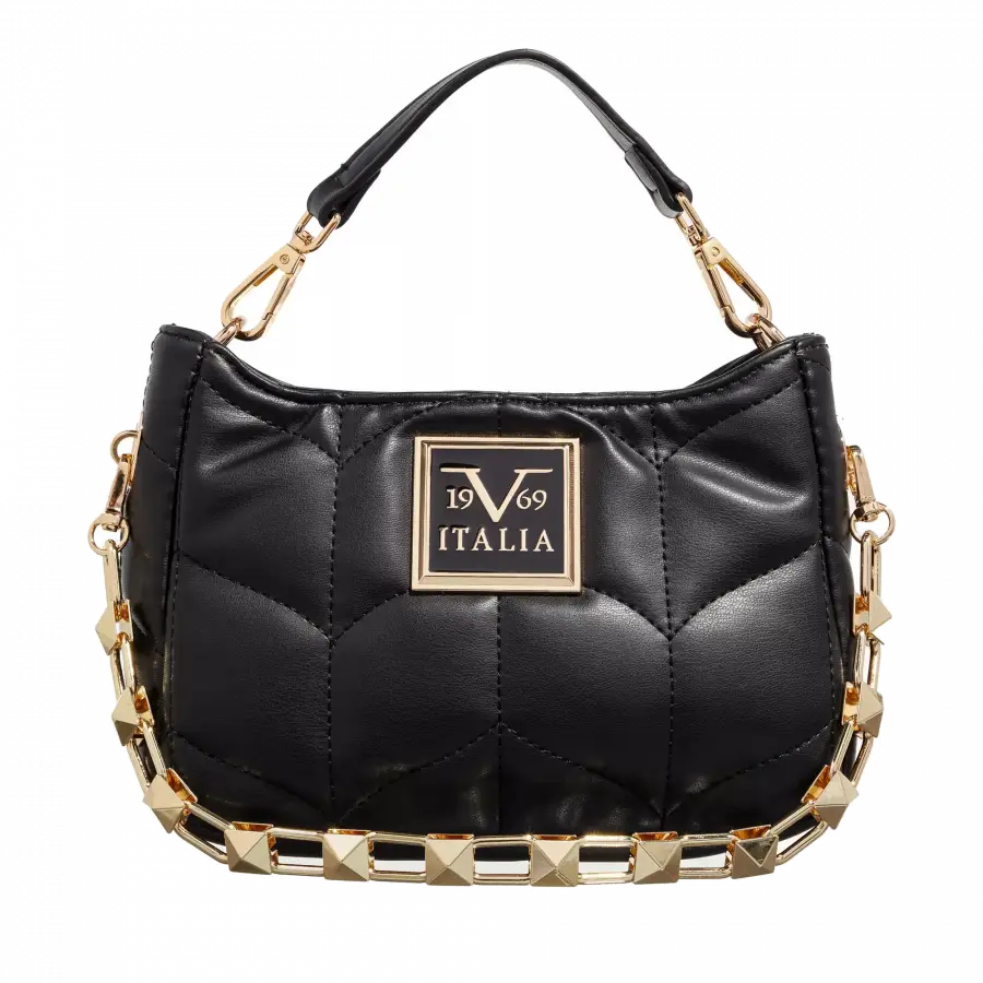 19V69 Italia - 19v69 Italia Handle Bags Kunstleder Black - schwarz