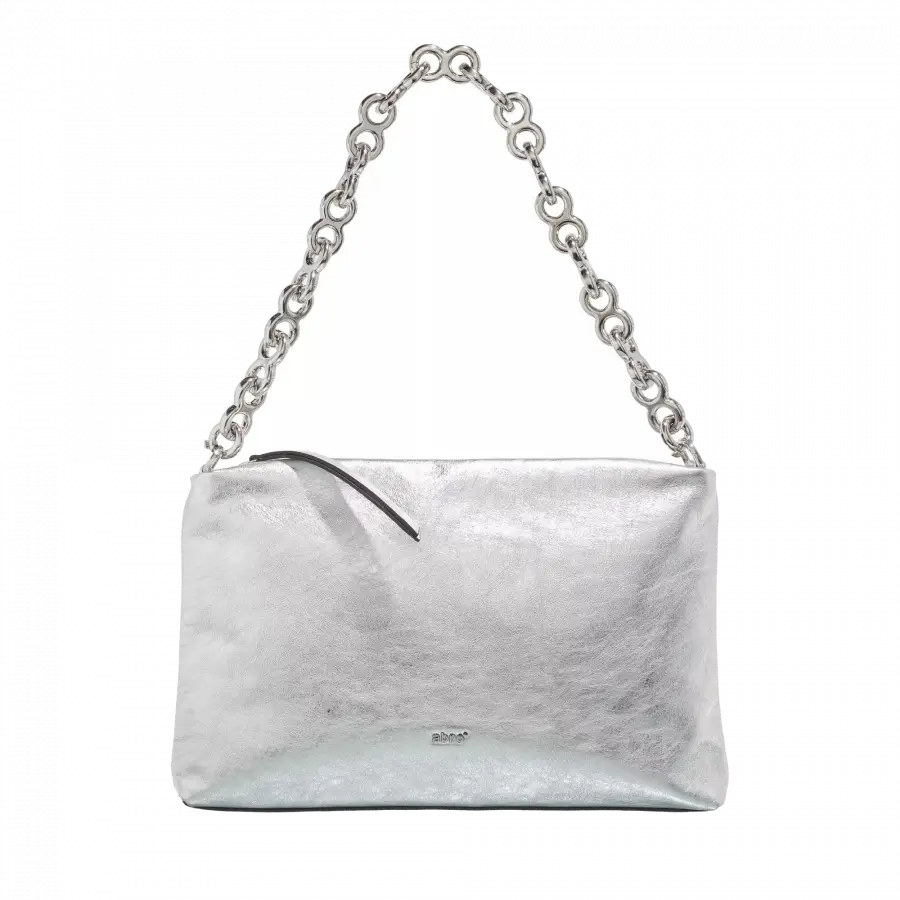 Abro - Abro Shoulder Bags Metallkette Silver - silber