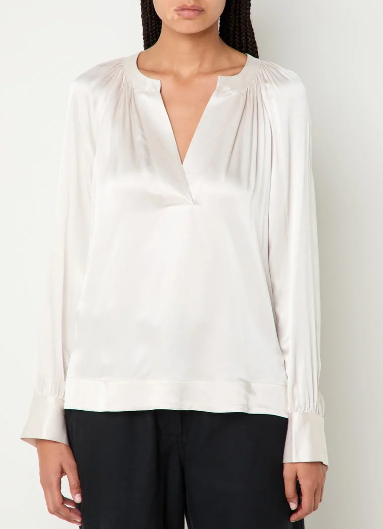 Rails Wynna satin tunic