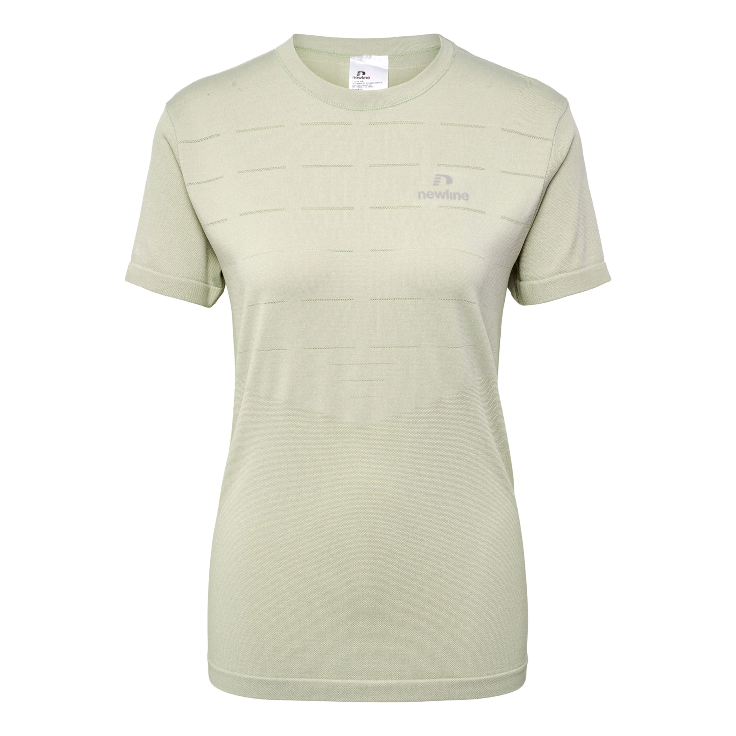 Riverside Seamless T-Shirt Laufshirt Damen - Grau