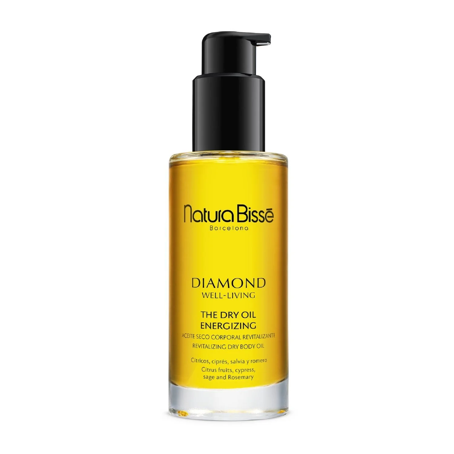 Aceite corporal energizante Diamond Well-Living The Dry Oil