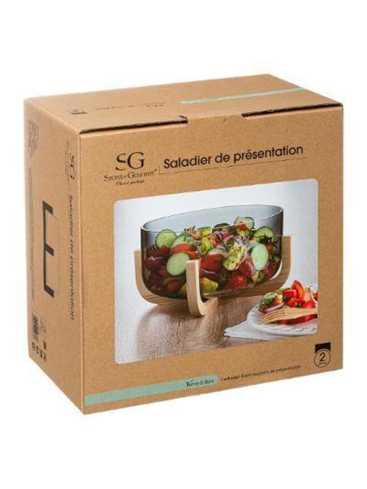 Secret de Gourmet Salatschüssel in transparent günstig kaufen onesize