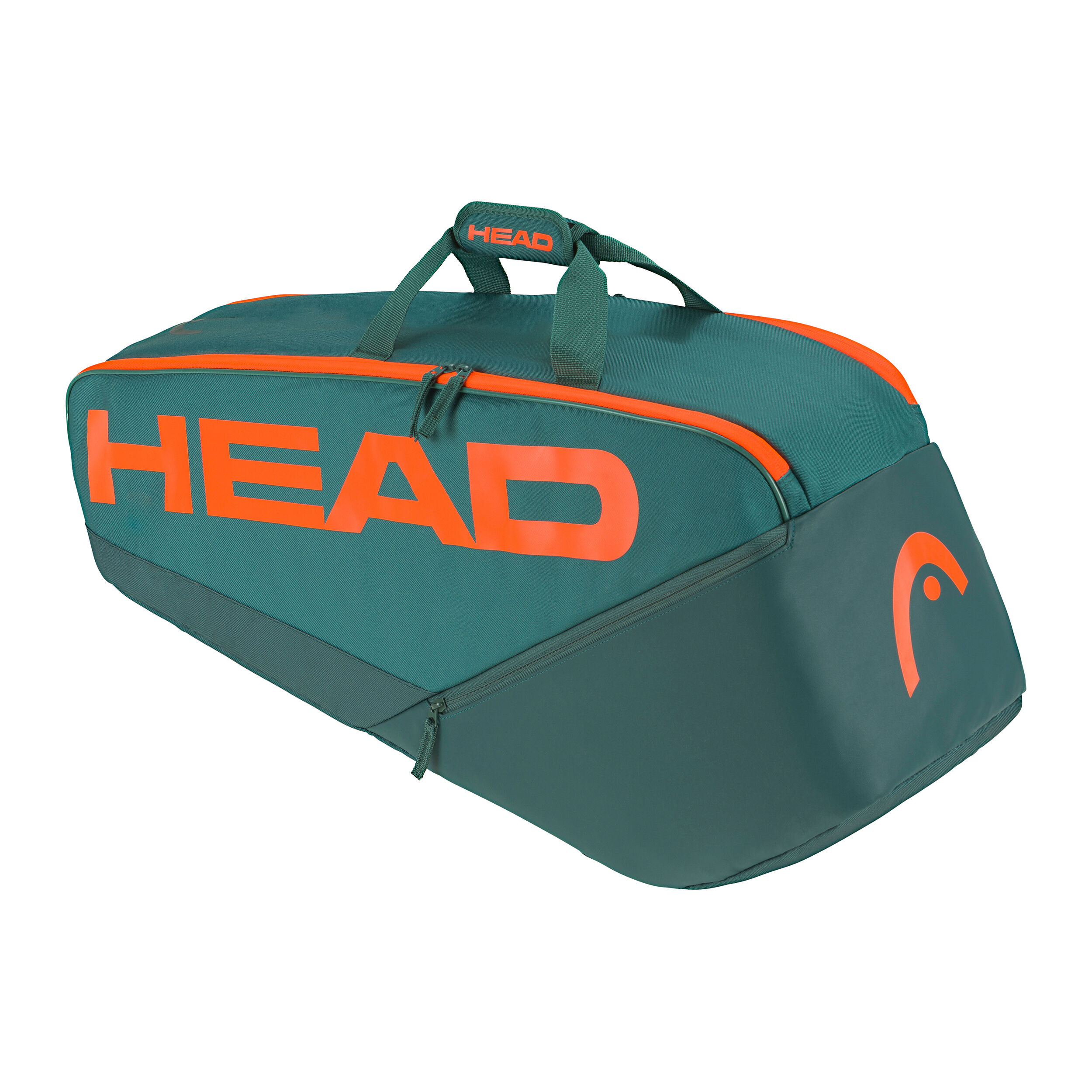 Pro Racquet Bag M Schlägertasche - Grün, Orange