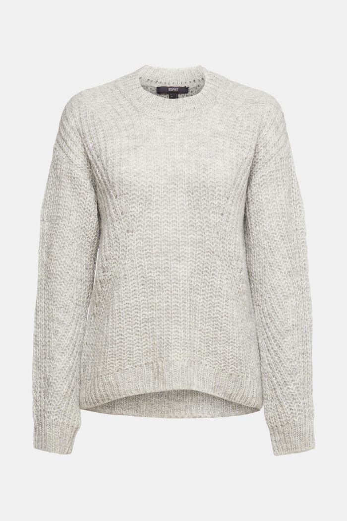 Mit Alpaka: Strickpullover