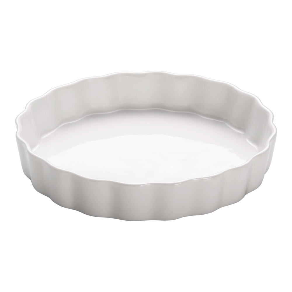 Quiche Form Kitchen weiß