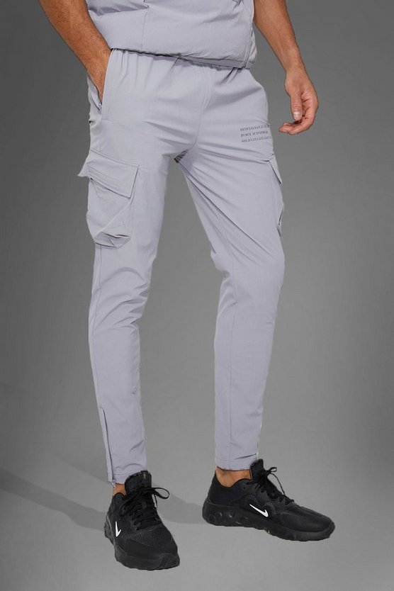 Man Active Gym Cargo-Jogginghose
