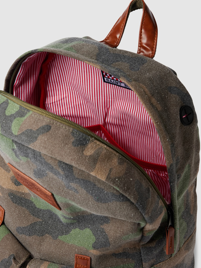 Rucksack mit Camouflage-Muster Modell 'CODY' in khaki