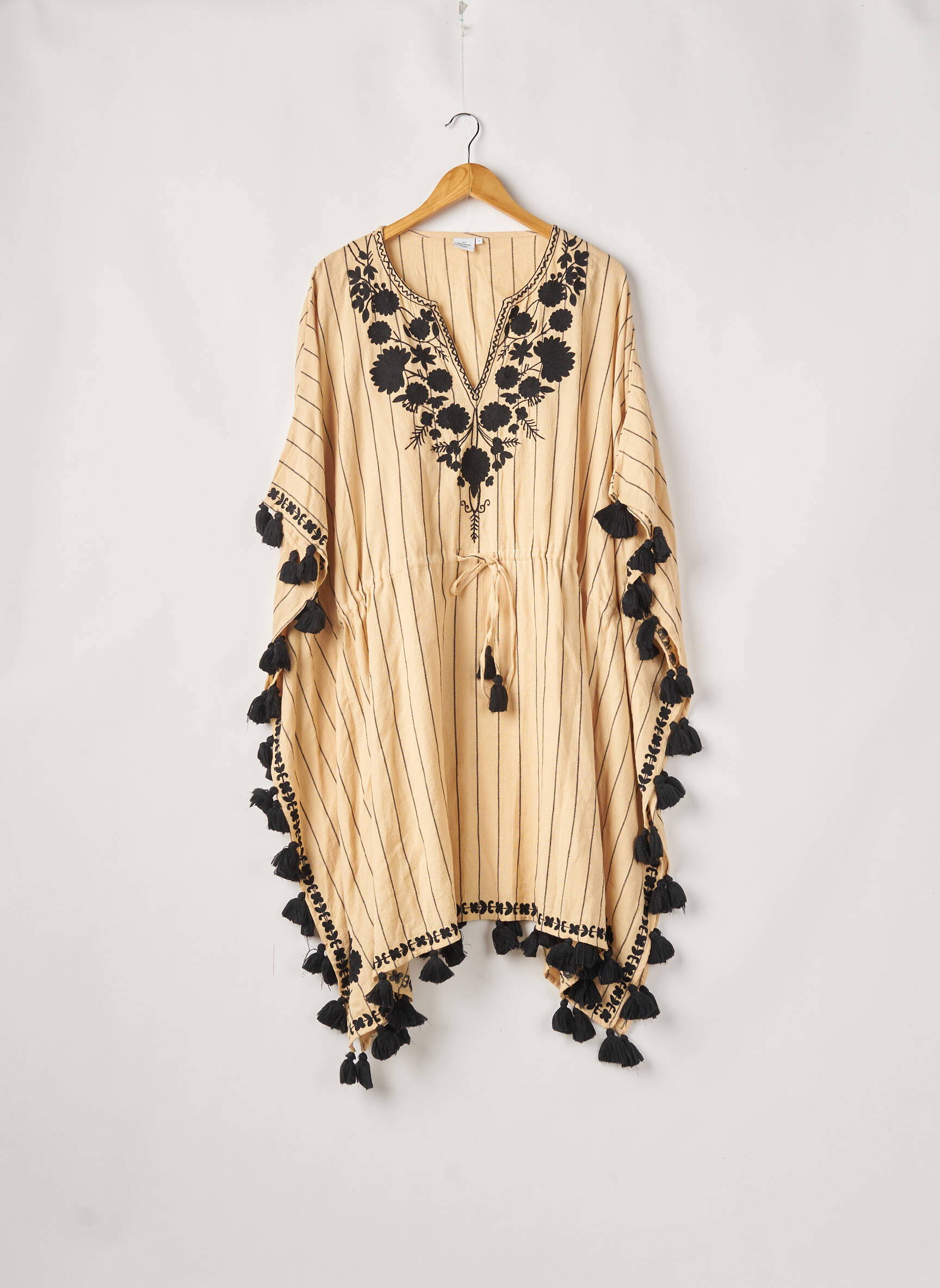 Au Printemps Paris Tuniquemanchecourte Femme couleur beige
