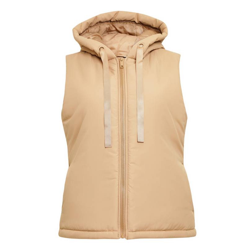 Threadbare Shelly Hooded Steppweste Damen