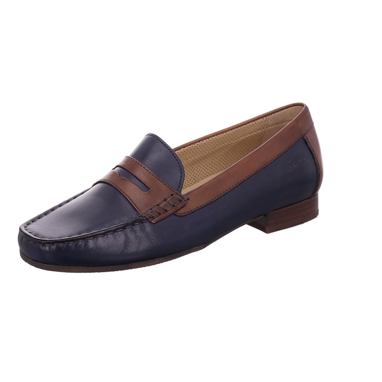 SIOUX Klassische Slipper blau