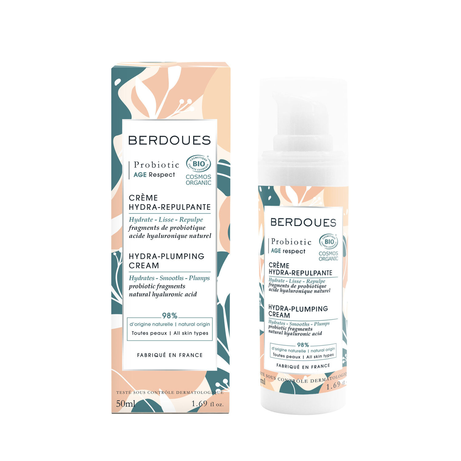 Berdoues Soin Probiotic Crème Hydra-Repulpante 50 ml