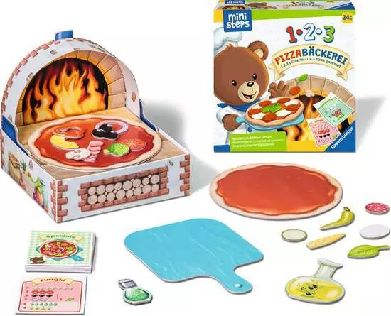 1, 2, 3 Pizzabäckerei - Kinderspiel ab [age] Jahren