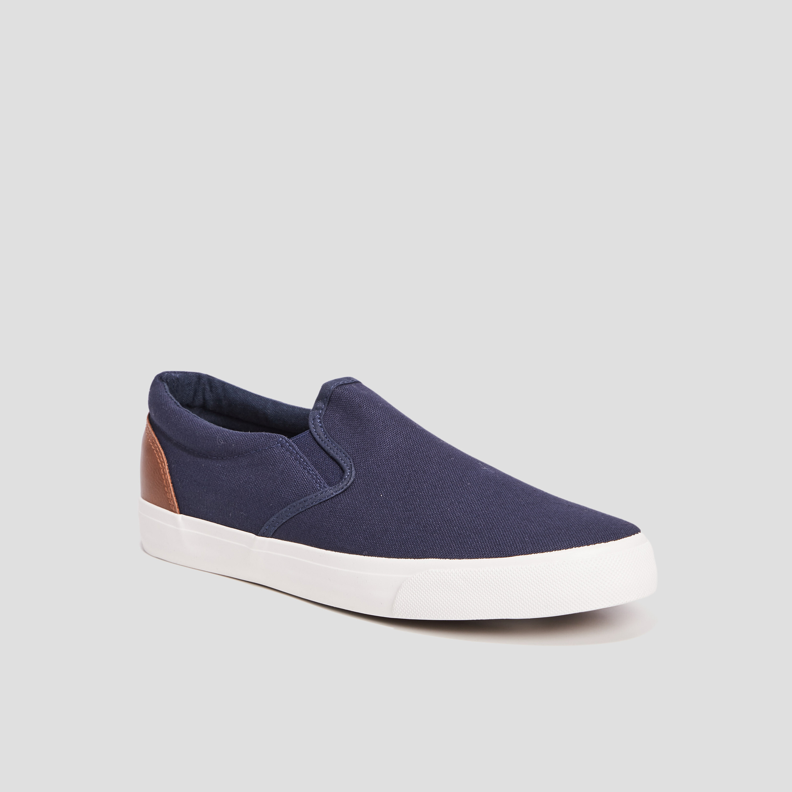 Tennis en toile Creeks bleu marine homme | La Halle