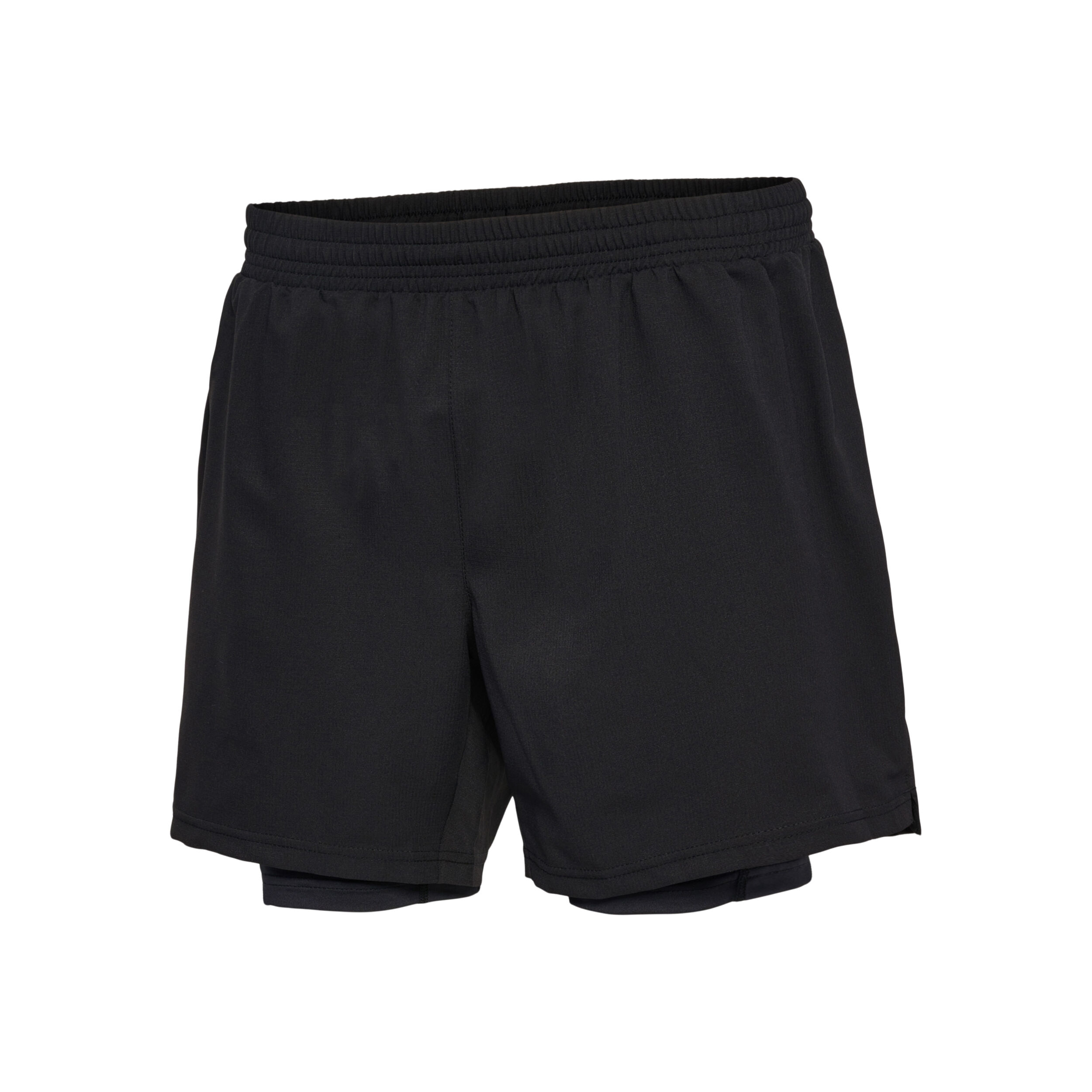 Dallas 2in1 Shorts Herren - Schwarz