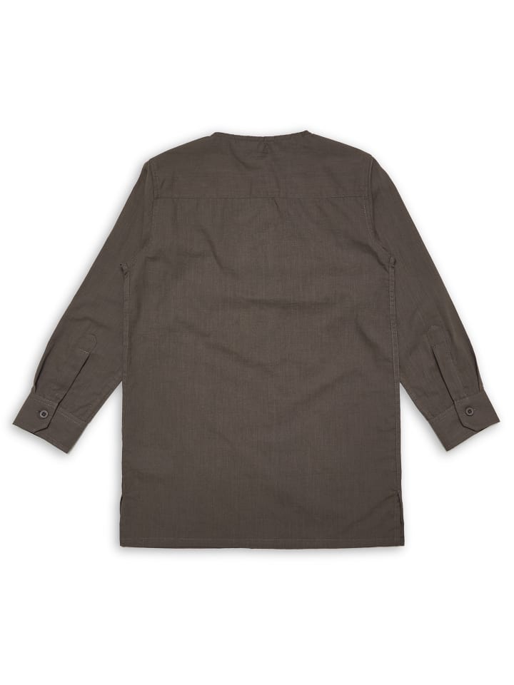 Threadboys Langarmhemd TBB Woven Eid Walsh in Grey günstig kaufen