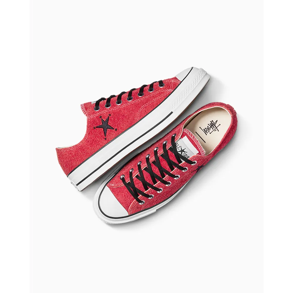 Converse X Stüssy Chuck 70 Low A07664C / rot