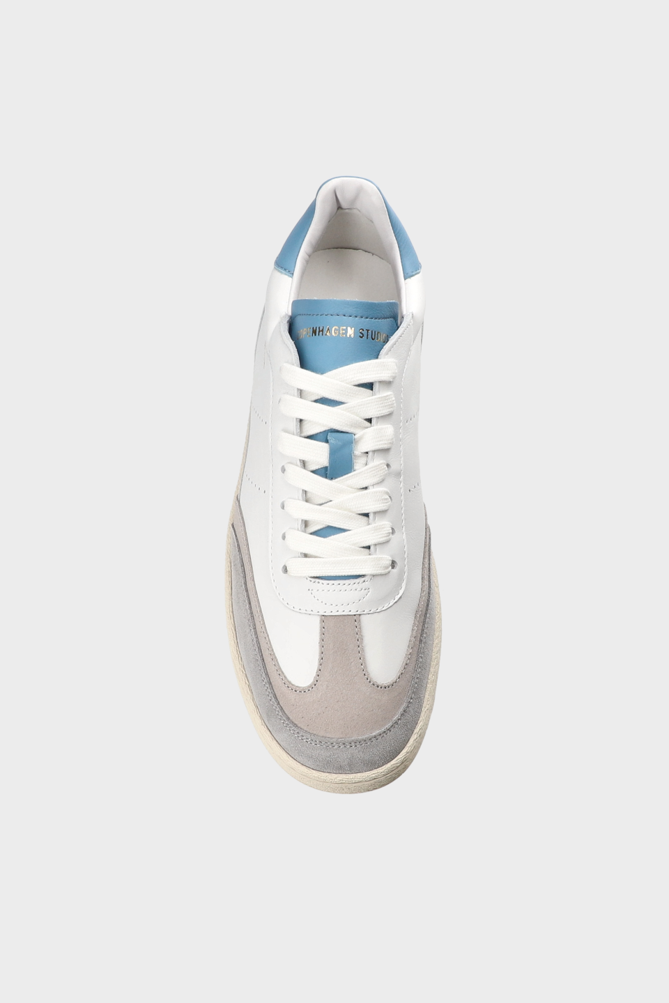 CPH257M leather mix white/blue