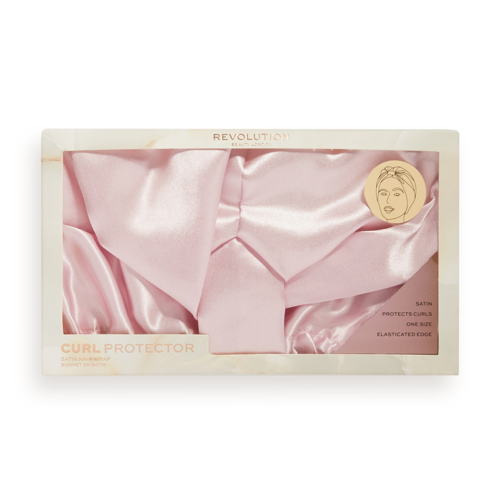 revolution hair Revolution Haircare Satin Hair Wrap Pink Wrap cheveux