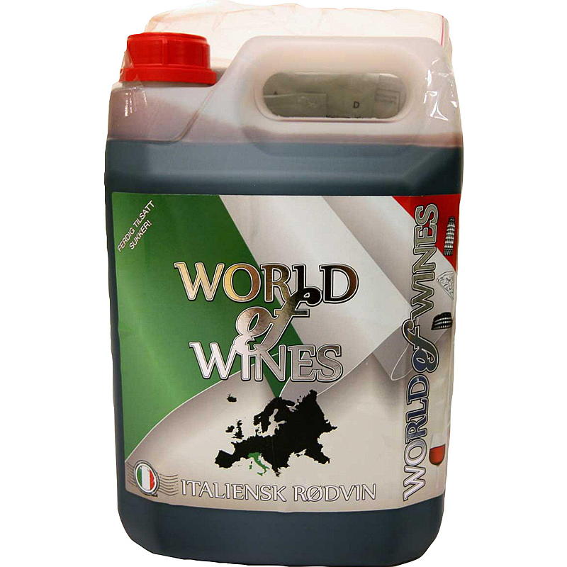 Italiensk rødvin World of Wines