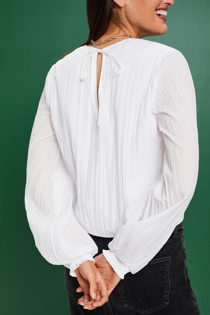 Plissee-Longsleeve
