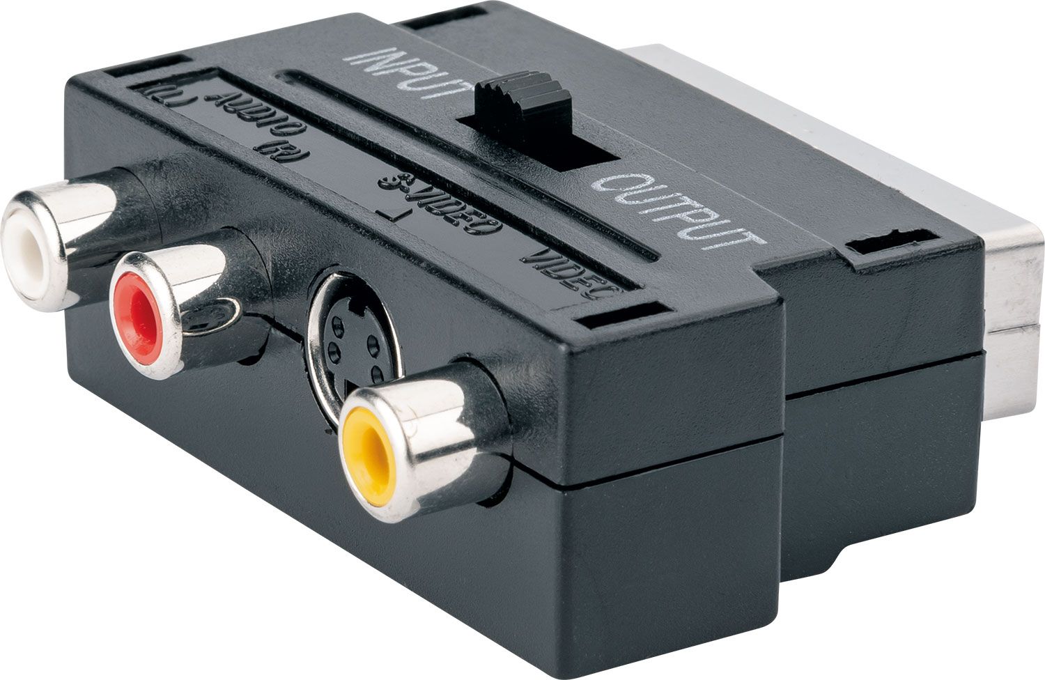 Schwaiger schaltbarer AV Adapter