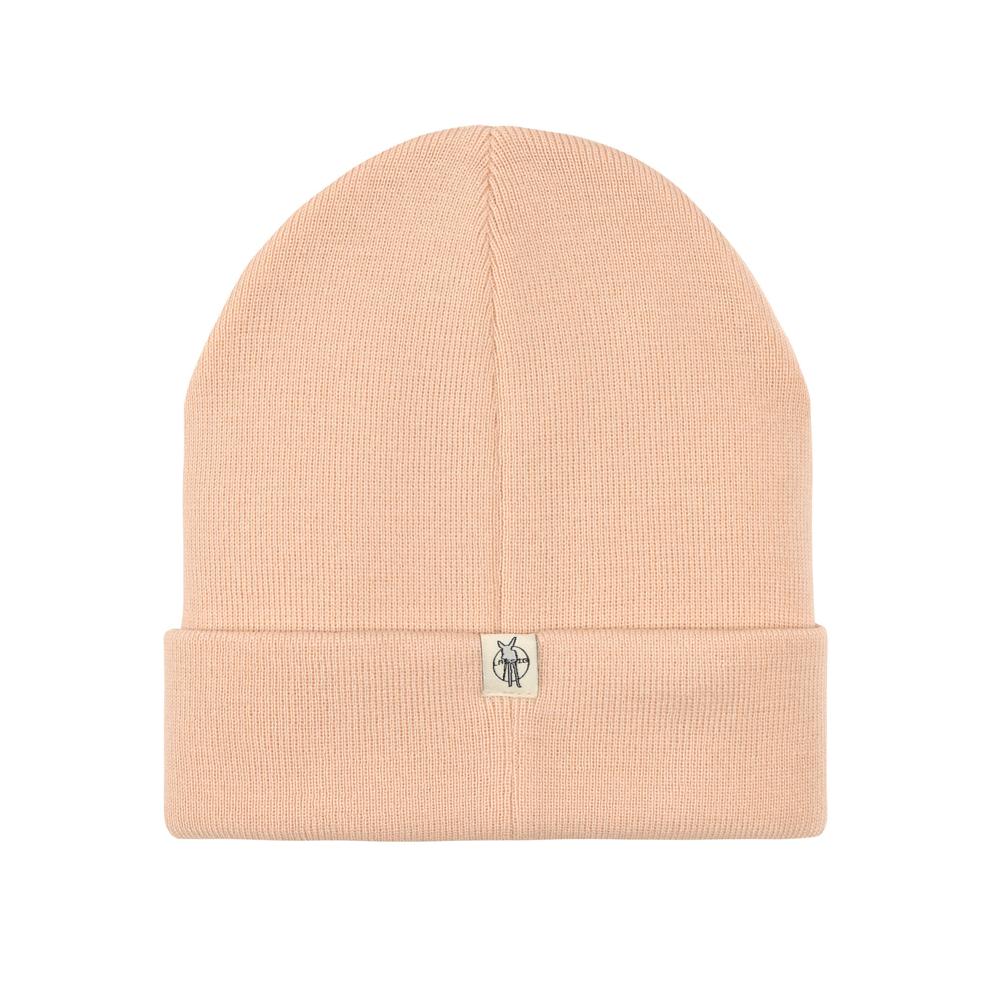 Beanie Mütze Kinder - Merino Wolle, Little Gang, Smile Rosa
