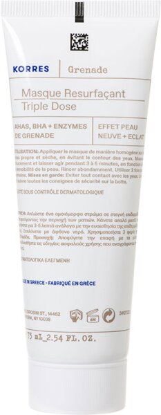 KORRES Pomegranate Regenerierende Maske Mit Dreifachwirkung Gesichtsmaske