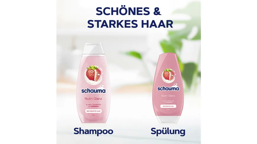 SCHAUMA Shampoo Nutri Glanz 400ml 400 ml