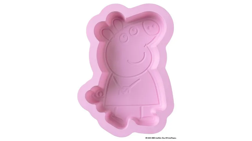 Dr.Oetker Silikonbackform Peppa pink