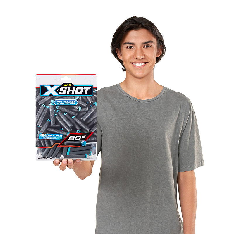 X-Shot Piler 80-pk, X-shot