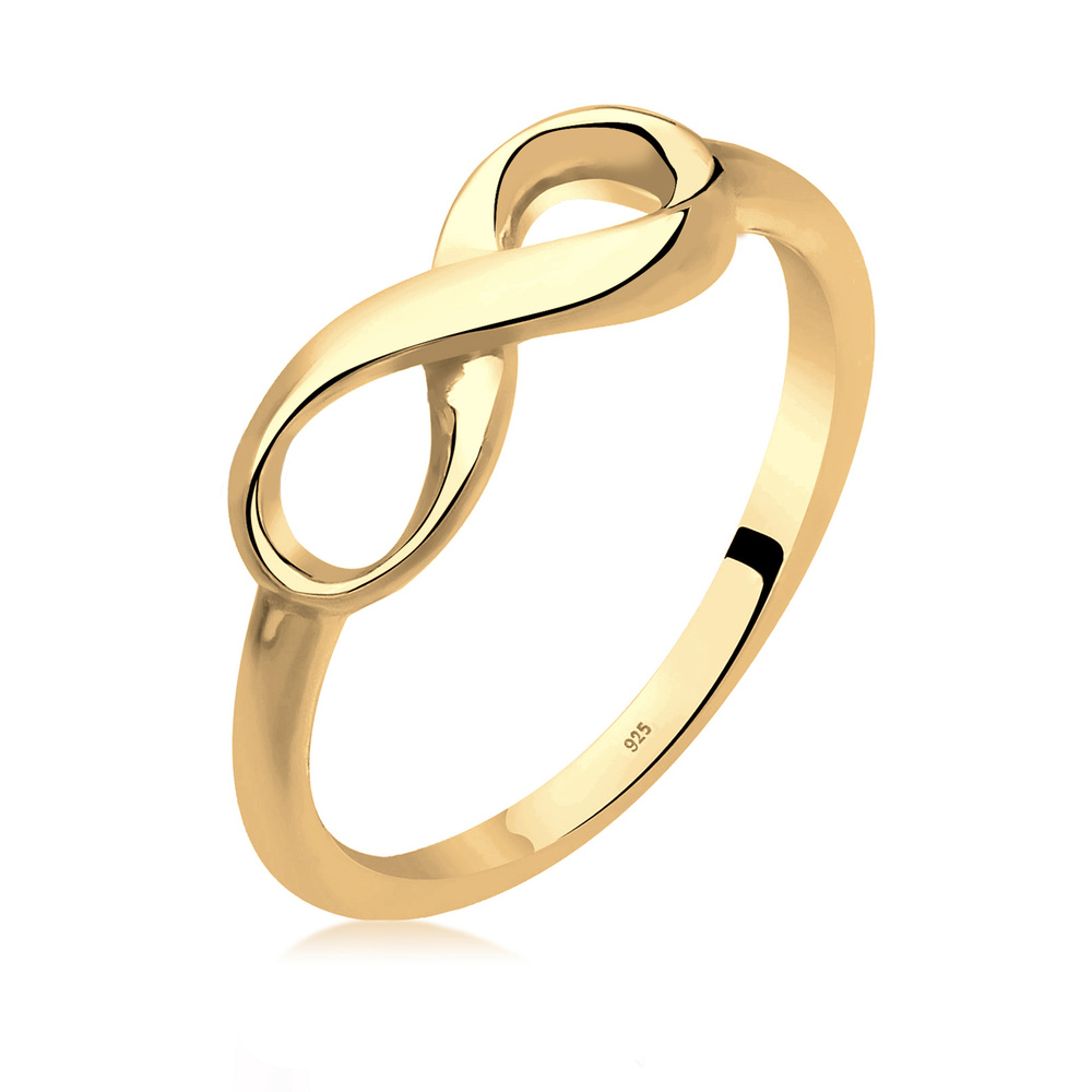 Elli Elli Bague Femmes Infini en Argent Sterling 925 Bague