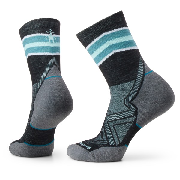 Smartwool - Women's Run Targeted Cushion Mid Crew - Laufsocken