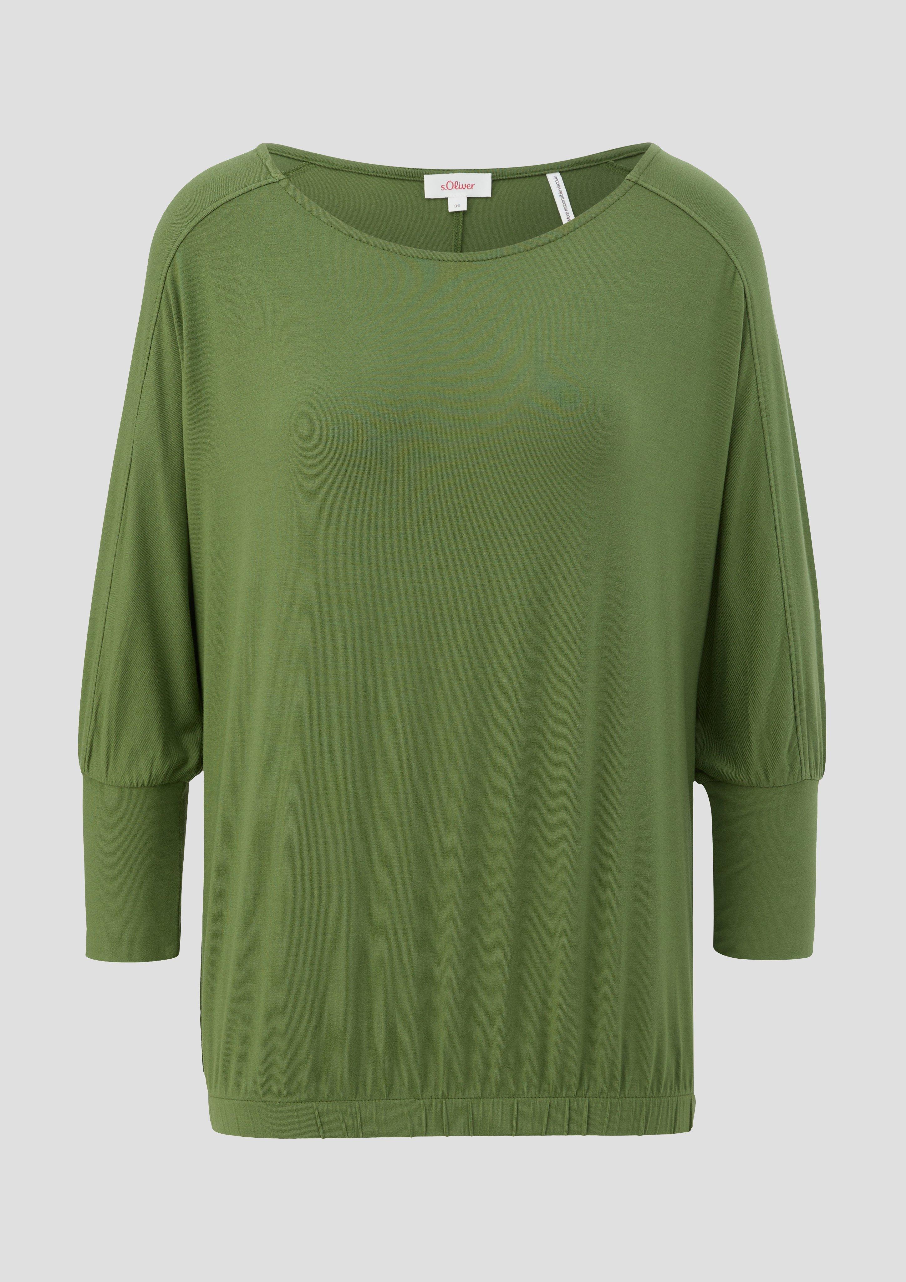 T-Shirt aus Viskosestretch  2137160-7834