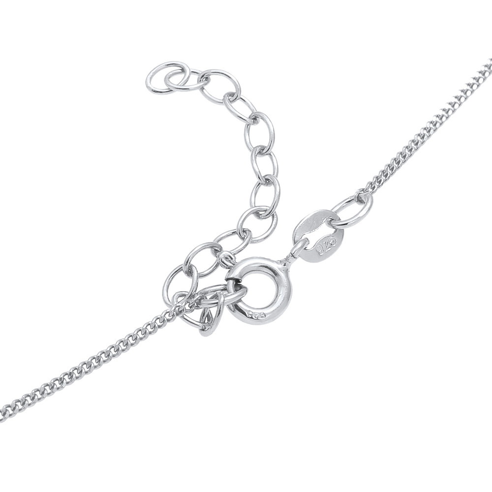 Elli Elli Collier Pendentif Coeur pour dame Love Romantic avec cristaux en 925/1000 ar collier