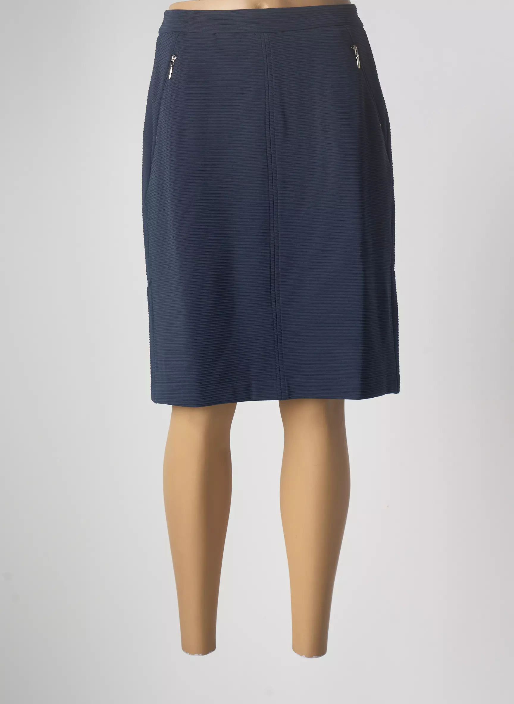 Damart Jupes Mi Longues Femme couleur bleu