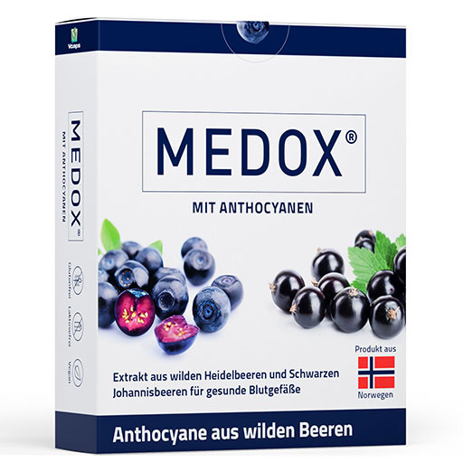 MEDOX Anthocyane aus wilden Beeren Kapseln  30 St  Kapseln