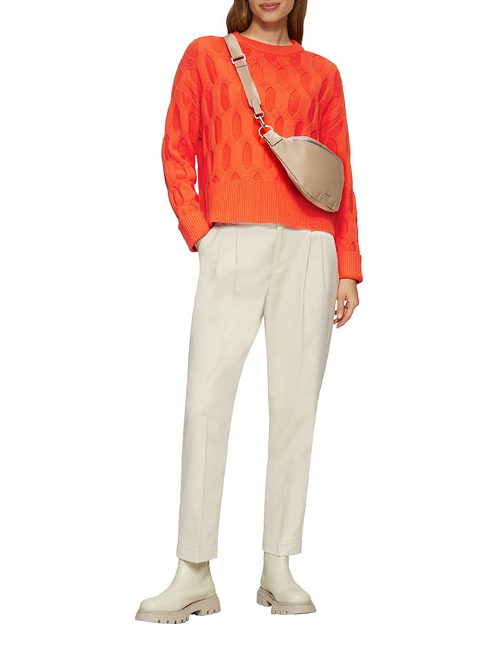comma Pullover in Orange günstig kaufen
