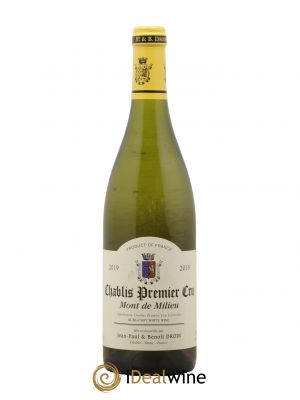 Chablis 1er Cru Mont de Milieu Jean-Paul & Benoît Droin (Domaine)  2019 - Lot de 1 Bouteille