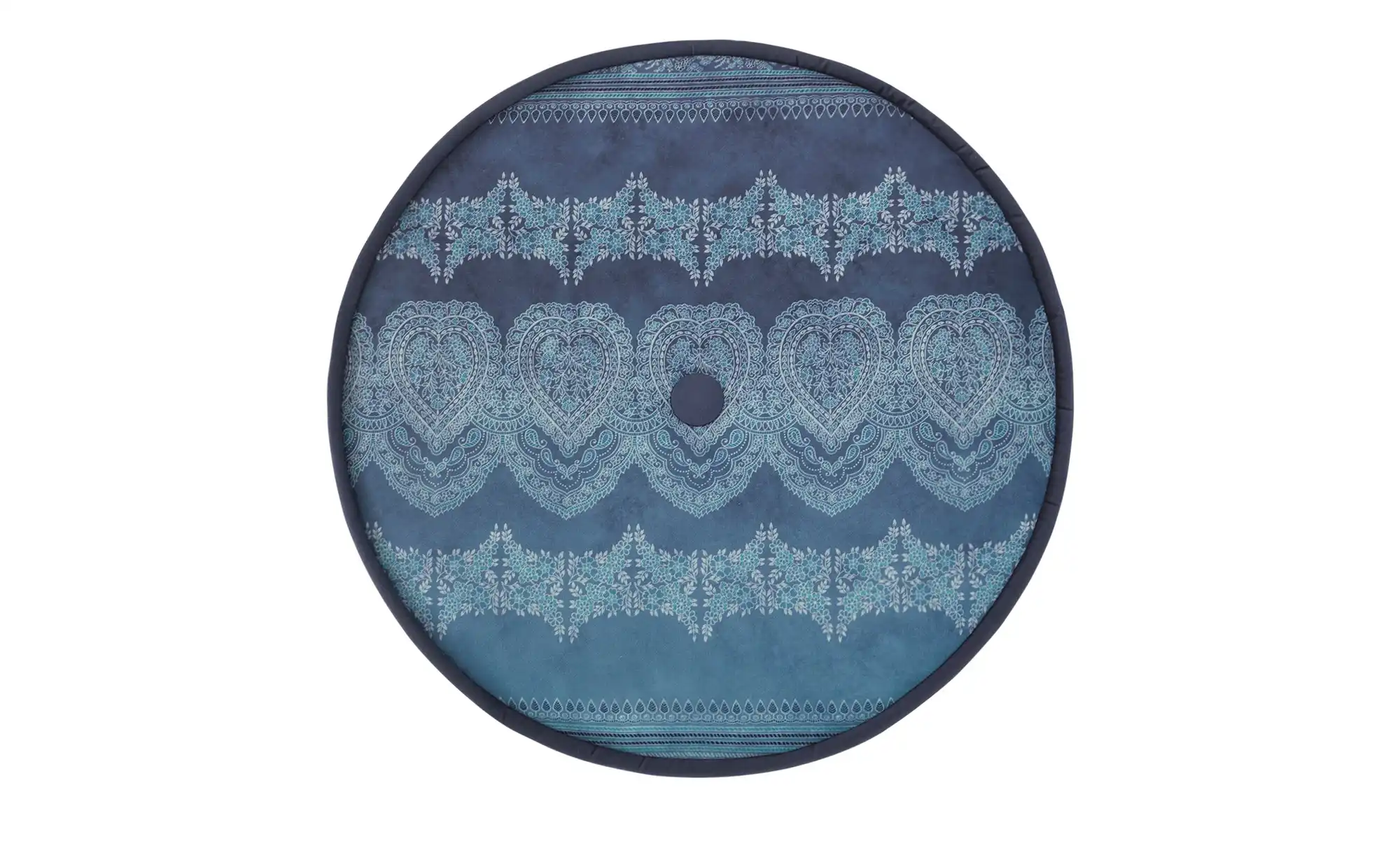 bassetti by SCHRÖNO Pouf aus Velours Tino
