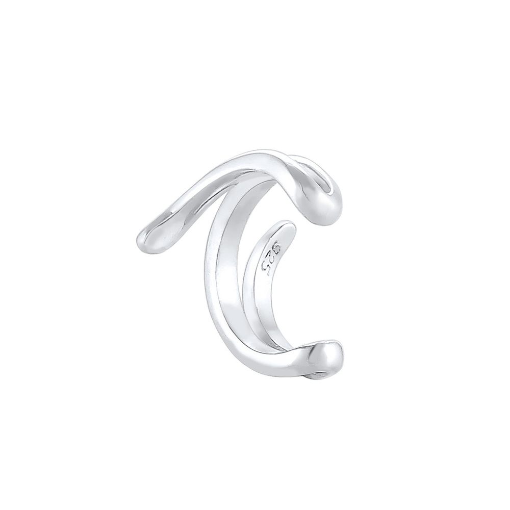 Elli Elli by Julie & Grace Boucles d'Oreilles Courbe Boucles d'oreilles Femme - (925/1 Boucles d'oreilles