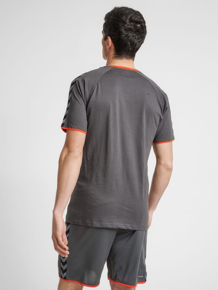 Hummel Hummel T-Shirt Hmlauthentic Herren in ASPHALT günstig kaufen S