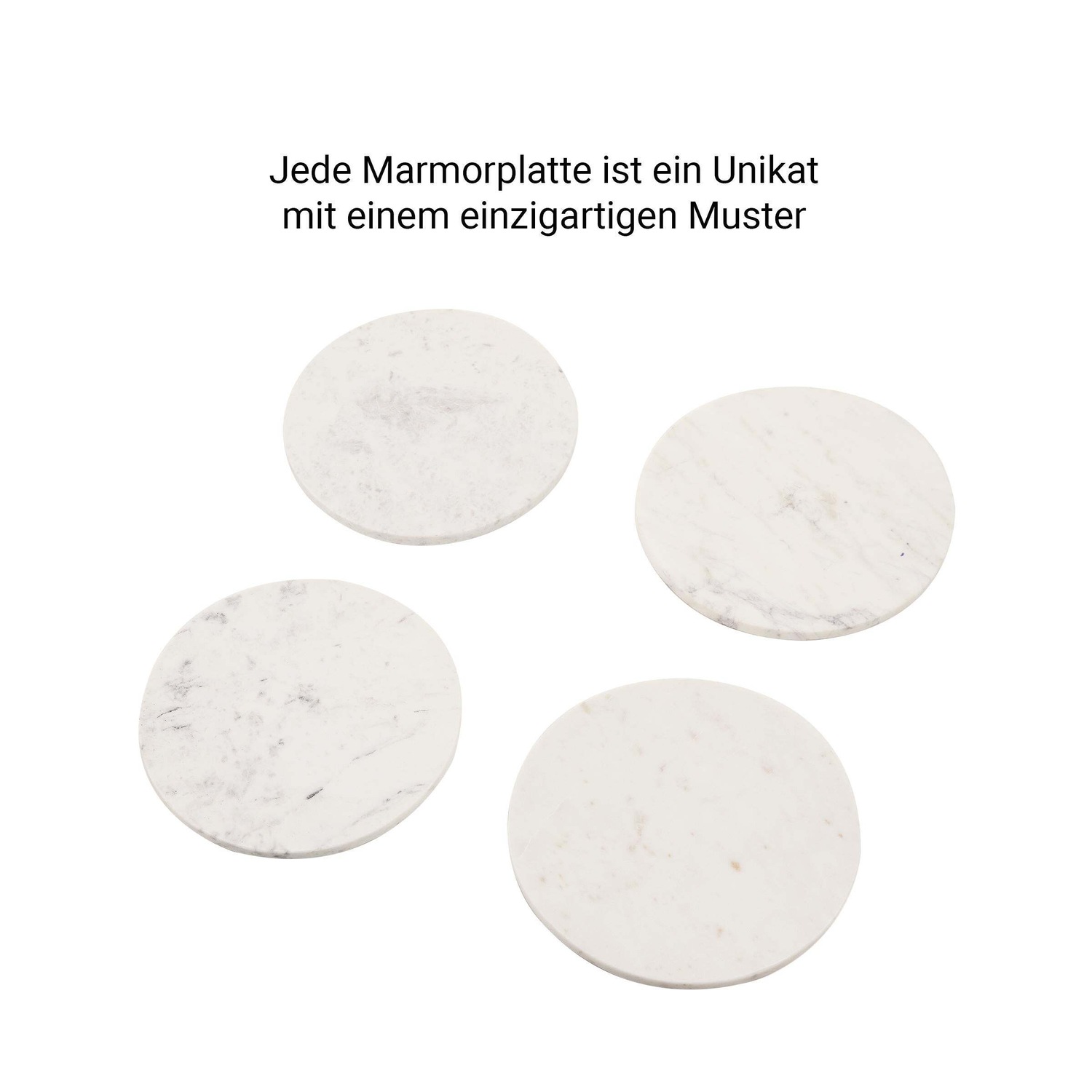 MARBLE Marmorplatte Ø30cm