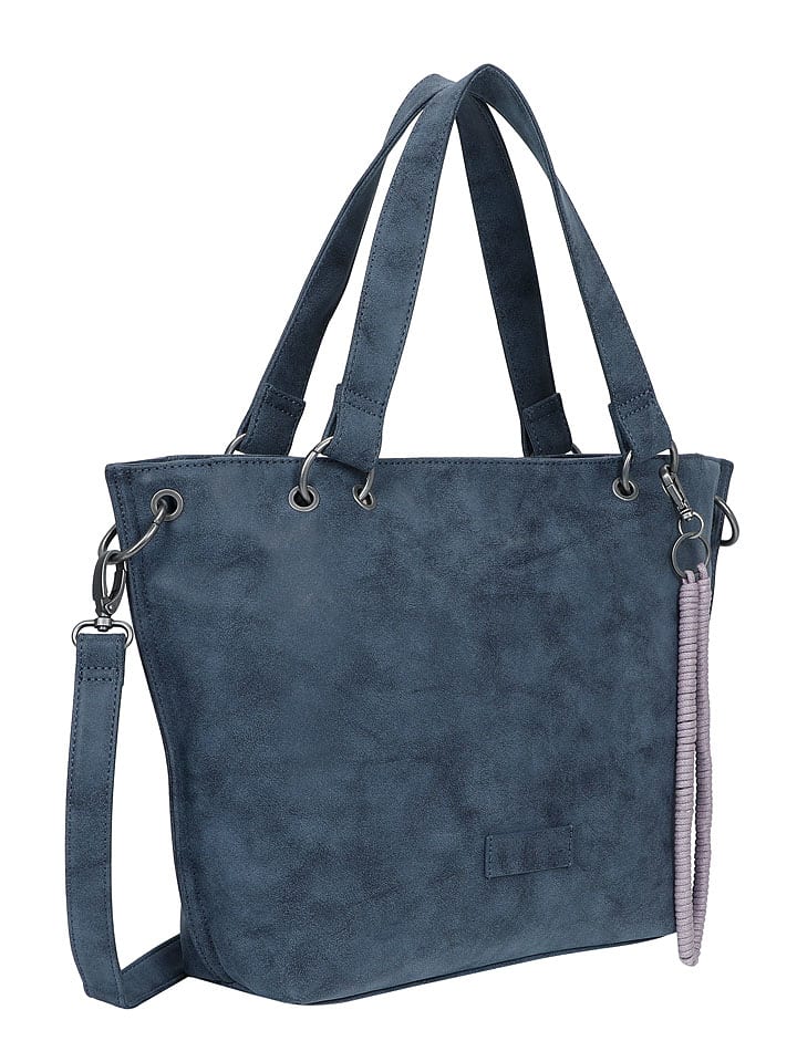 Fritzi aus Preußen Schultertasche in Blau - (B)12 x (H)31 x (T)40 cm günstig kaufen onesize