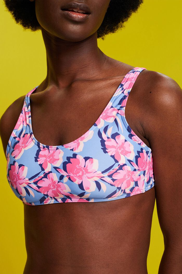 Recycelt: Unwattiertes, bügelloses Bikinitop