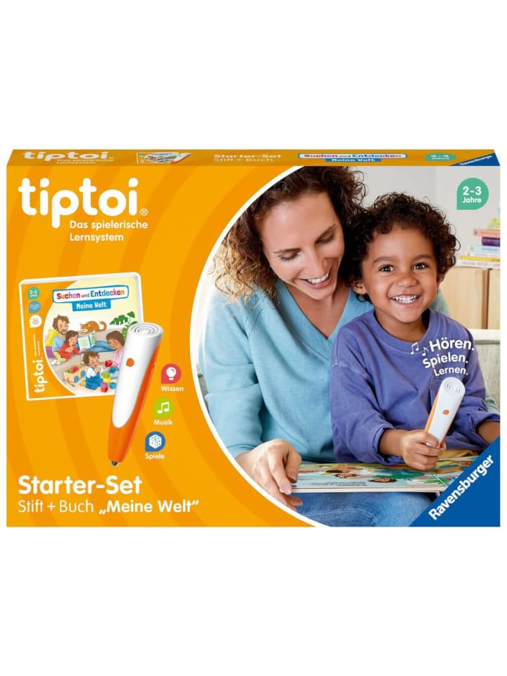 Ravensburger Interaktives Buch tiptoi Starter-Set: Stift und Bilderbuch Meine Welt günstig kaufen onesize
