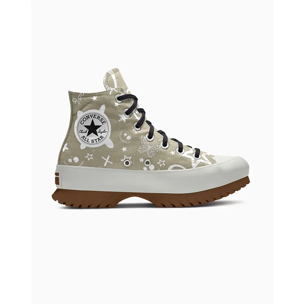 Converse Personalisierter Chuck Taylor All Star Lugged Platform By You A05053CSP24_NUTTYGRANOLA_MALLRAT_P / bunt