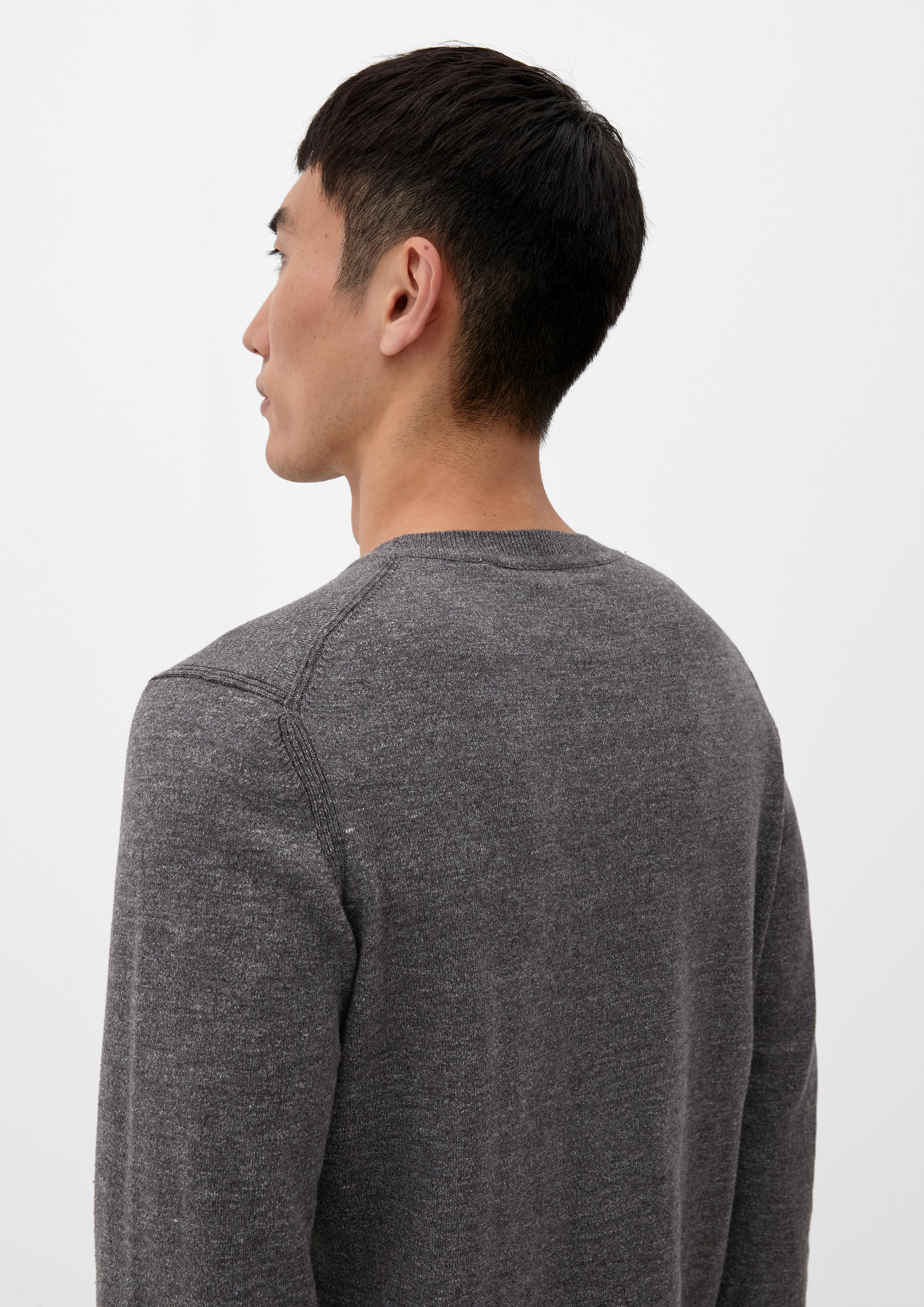 Strickpullover in melierter Optik  2124527-98W1